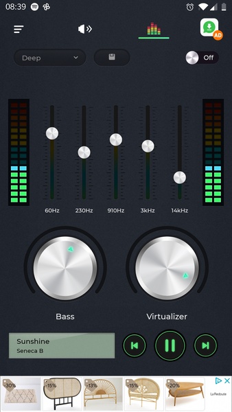 amplificateur de son-equalizer Capture d'écran 3