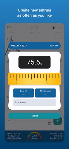 Libra Weight Manager ဖန်သားပြင်ဓာတ်ပုံ 2