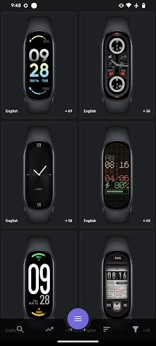 Mi Band 8 Watch Faces स्क्रीनशॉट 1