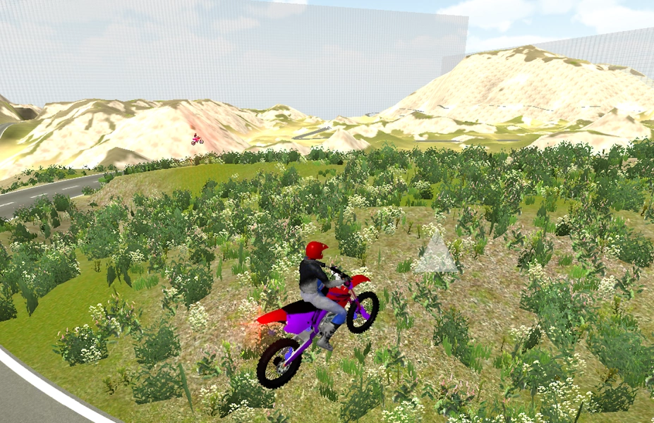 Motocross Drift Track Captura de tela 1