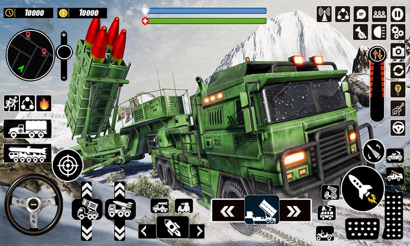 US Army Missile Launcher Game Capture d'écran 1