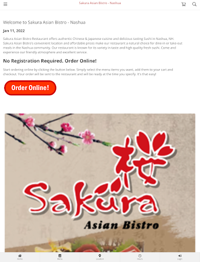 Sakura Asian Bistro - Nashua Zrzut ekranu 3