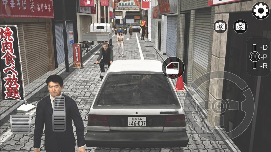 Tokyo Narrow Driving Escape 3D Schermafbeelding 2