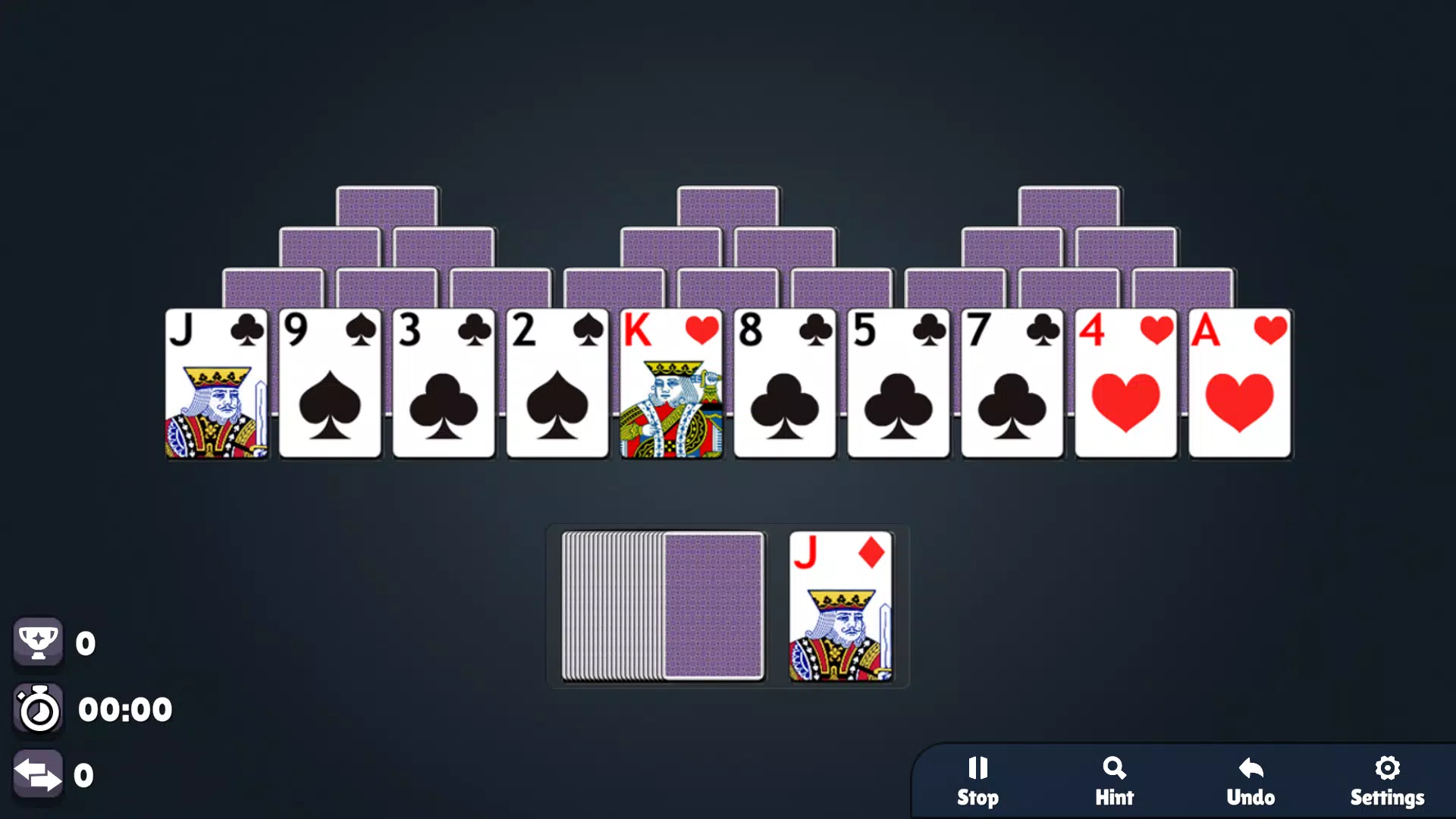 Solitaire: TriPeaks ภาพหน้าจอ 2