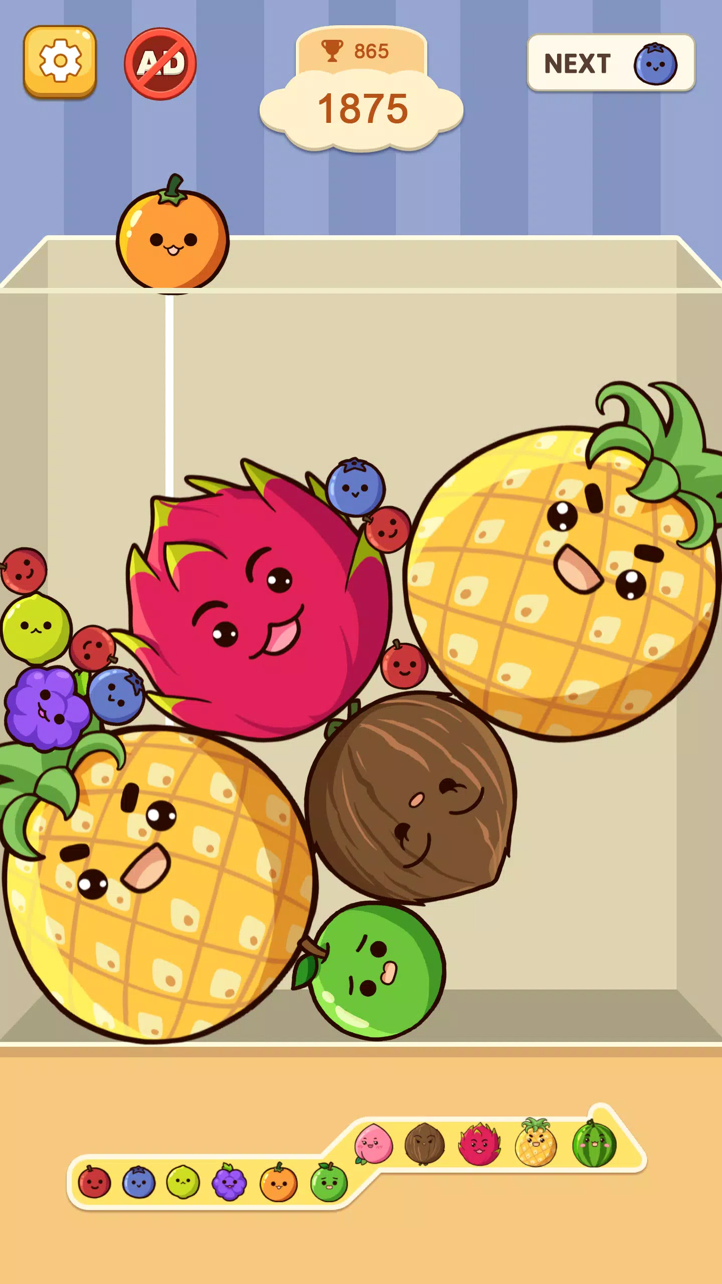 Fruit Merge: Juicy Drop Game 스크린샷 4