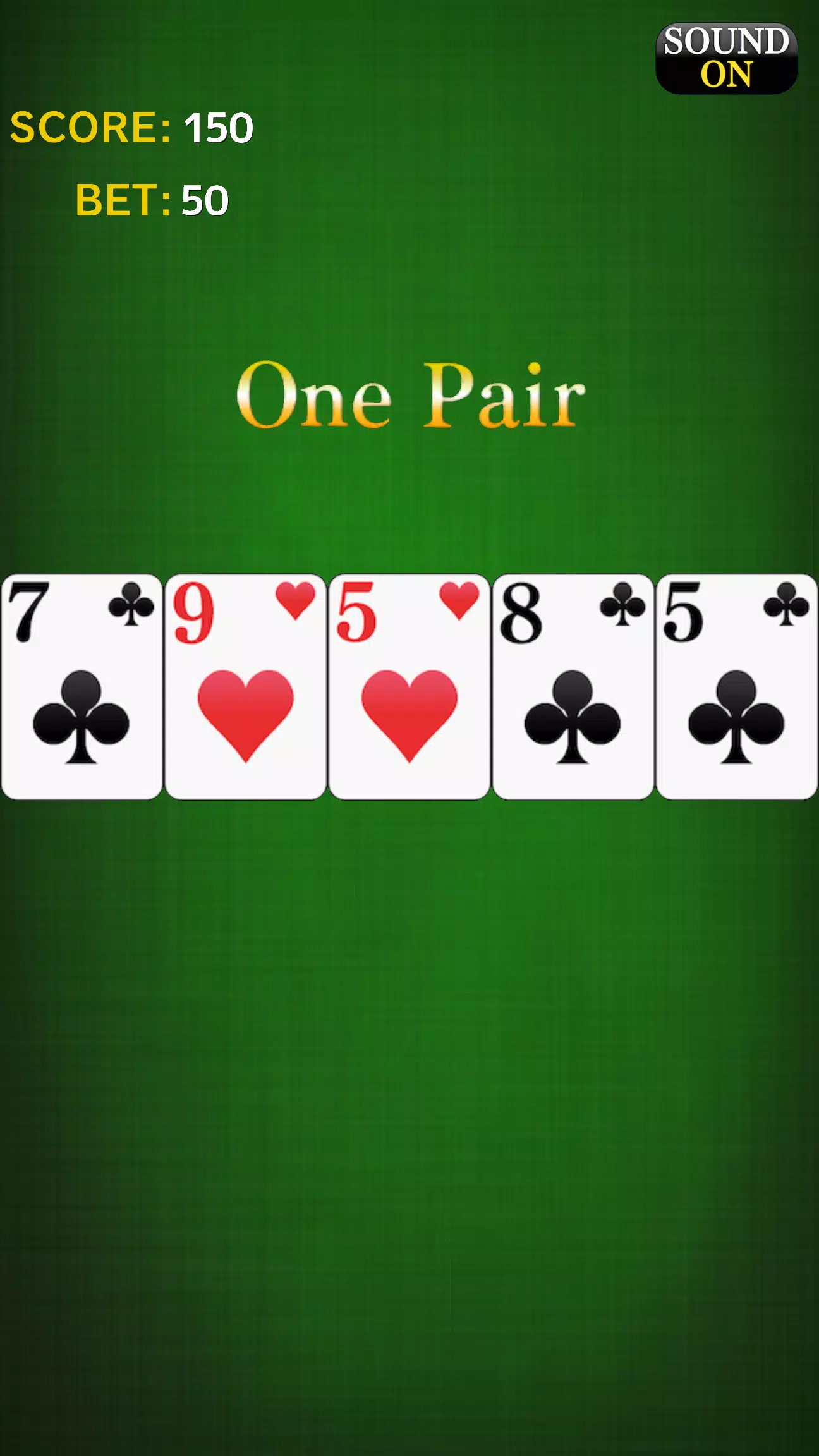 Poker - Card Game! Capture d'écran 2