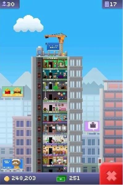 Tiny Tower Mod Schermafbeelding 1