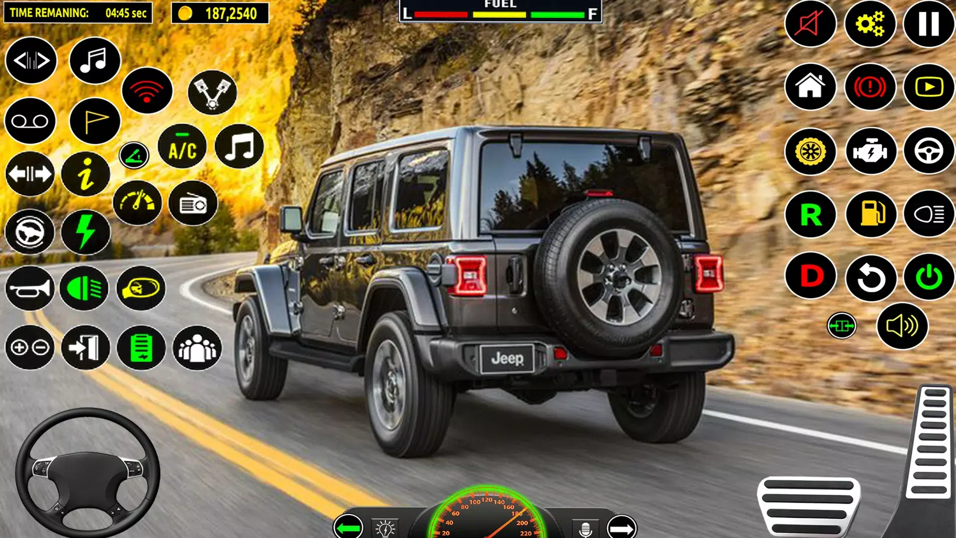 SUV 4x4 Jeep Driving Games 3D Captura de pantalla 4