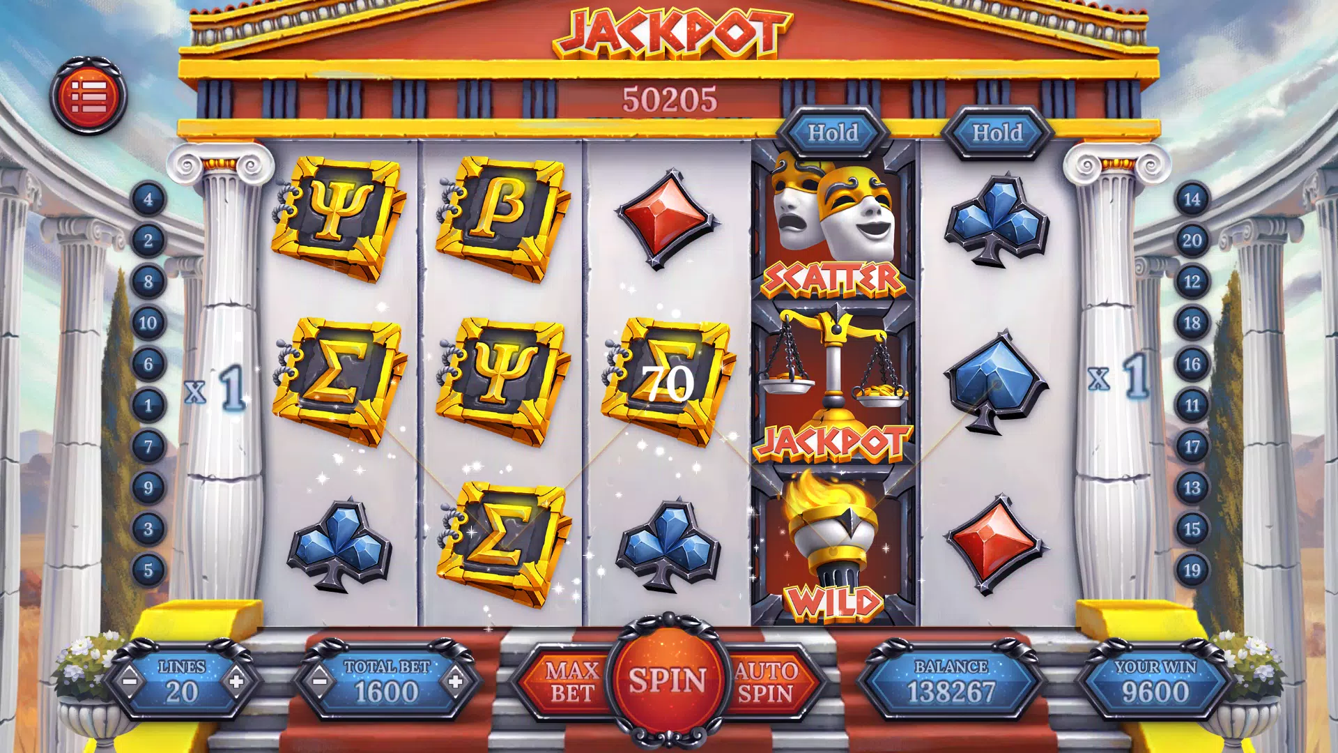 Gold Voyage Slots casino games Schermafbeelding 2