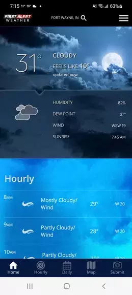 21Alive First Alert Weather ဖန်သားပြင်ဓာတ်ပုံ 1