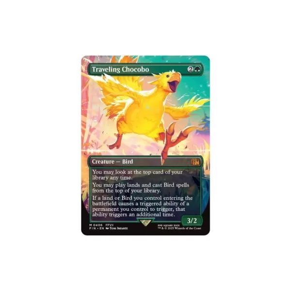 Traveling Chocobo MTG Card