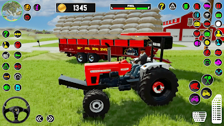 Farm Tractor Driving Game 2023 Tangkapan skrin 1