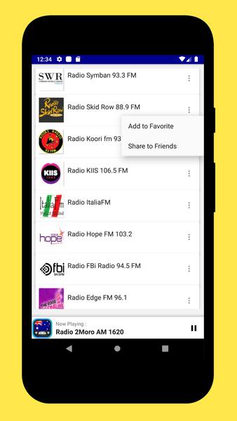 Radio App Australia: FM Online Ekran Görüntüsü 1