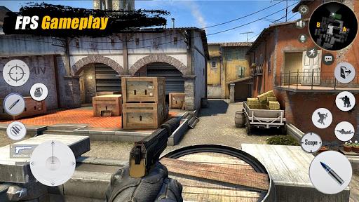 FPS Gun Games : Offline Gun Game Gun Shooting Game Скриншот 2