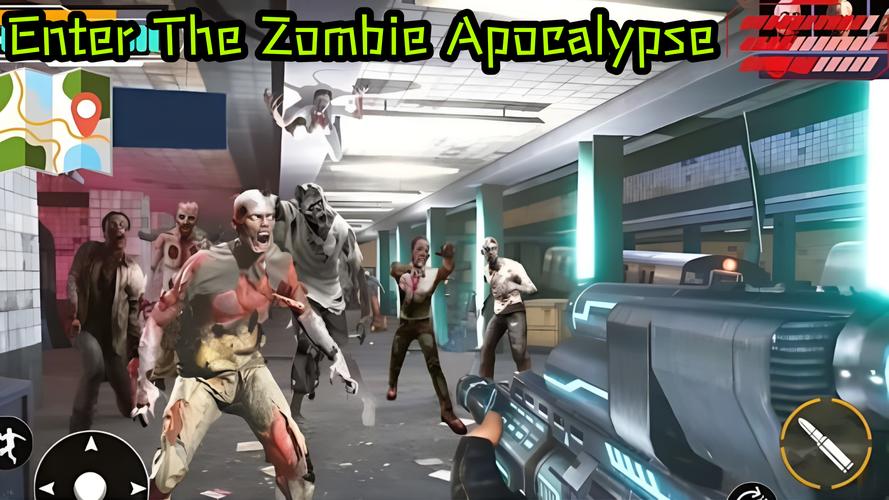 Zombie Apocalypse-Dead City Schermafbeelding 3