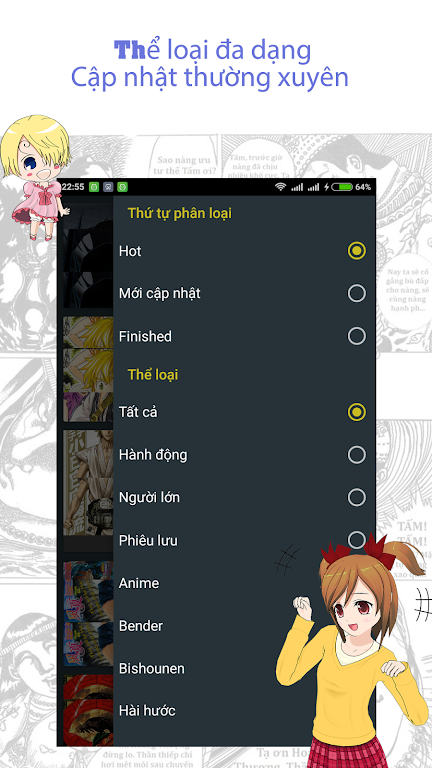 hot manga - comic offline Best Online Screenshot 2