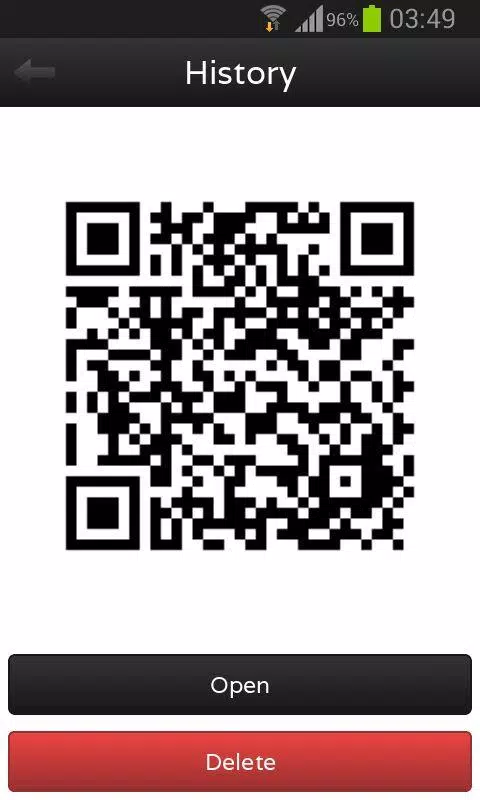 QR Code Capture d'écran 2