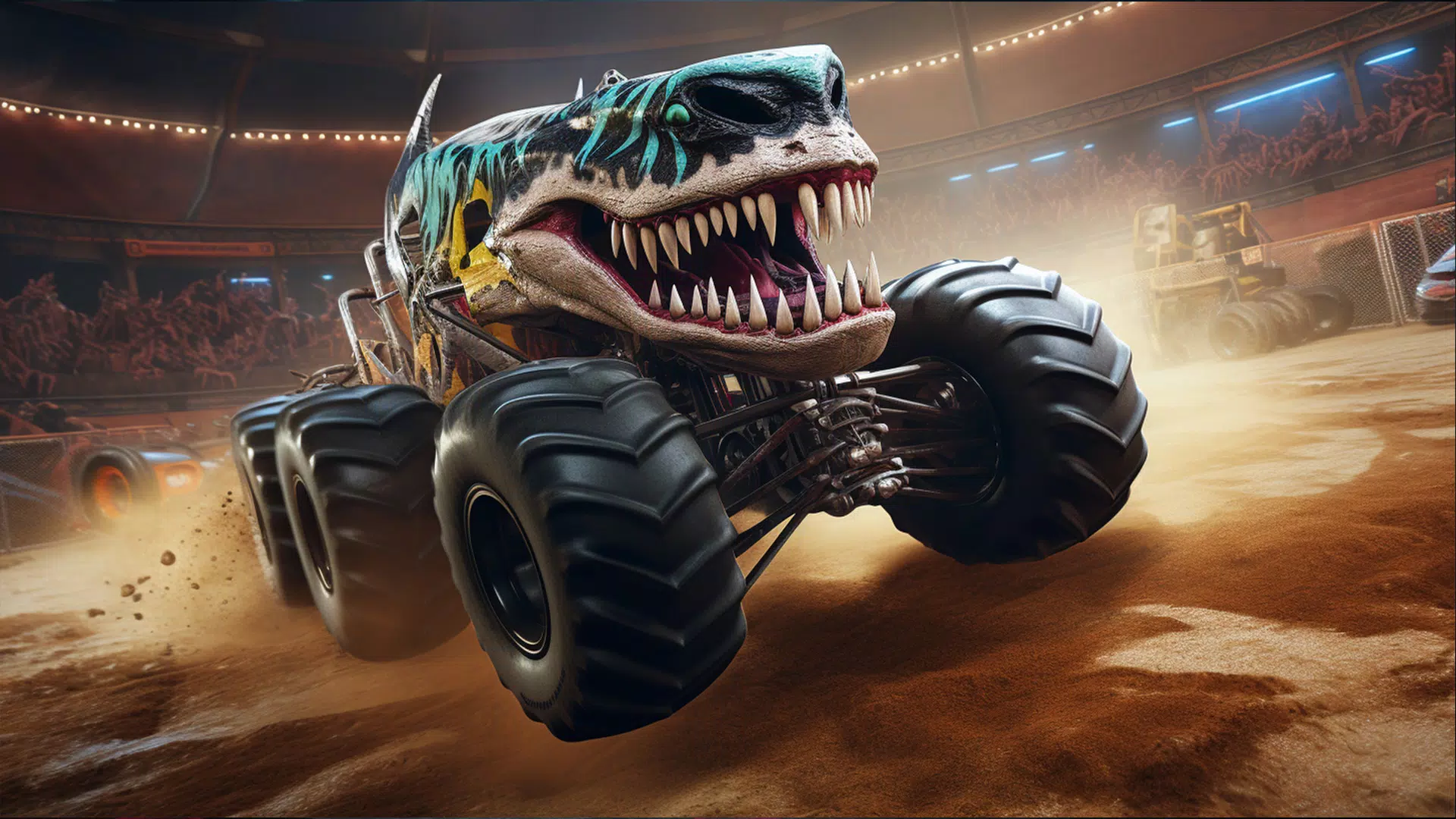 Crazy Monster Truck Games Zrzut ekranu 1