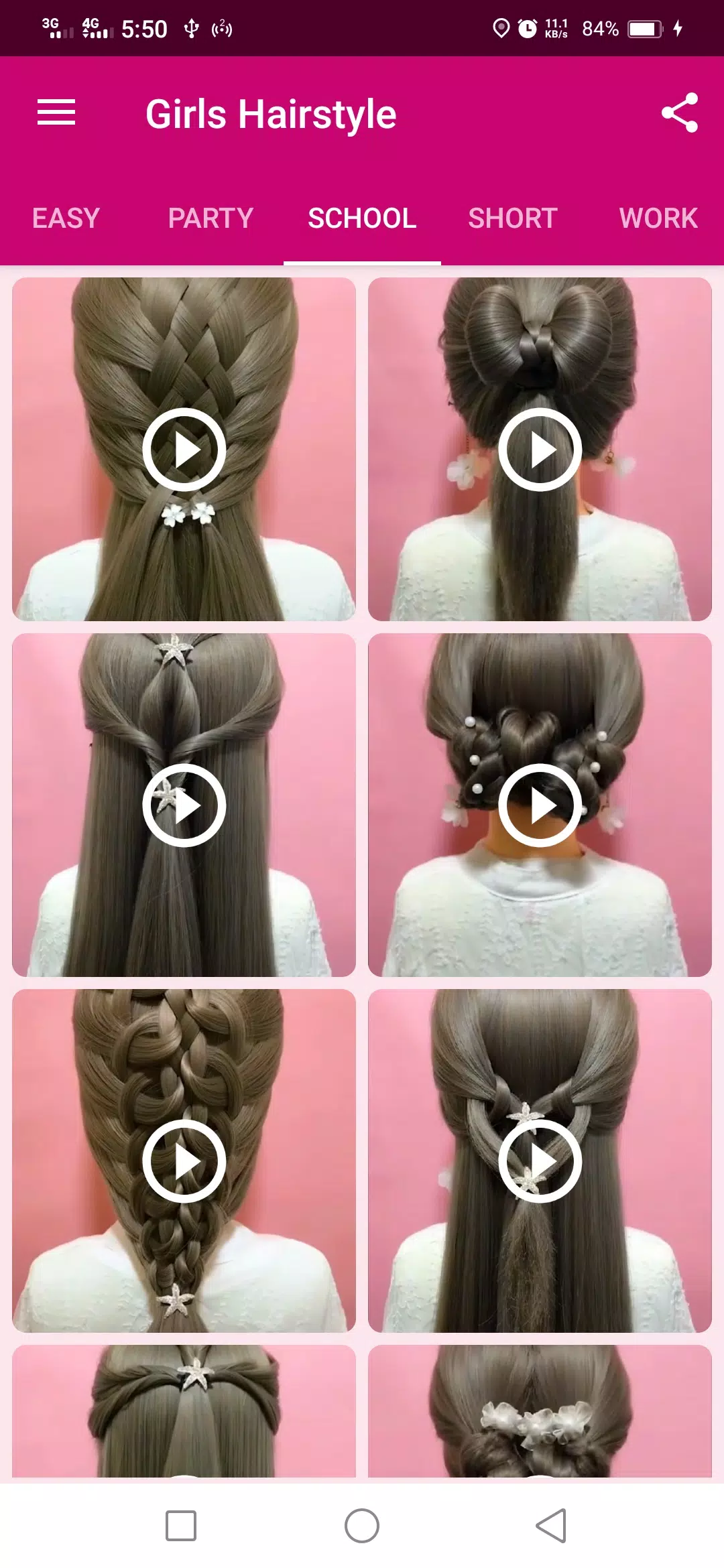 Girls Hairstyle Screenshot 3