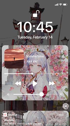 Wow Ayaka Theme - Icon Pack Schermafbeelding 3