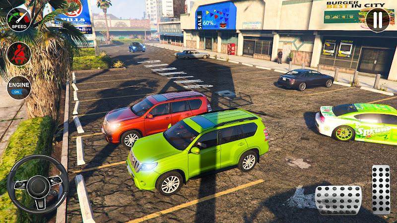 Prado Car Parking 3D Car Games Tangkapan skrin 2