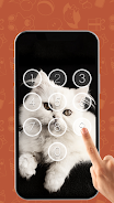 Kitty Cat Pin Lock Screen Captura de pantalla 3