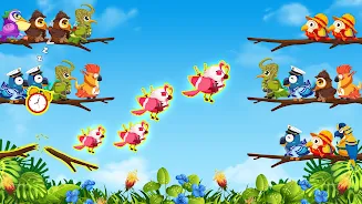 Bird Sort 2: Color Puzzle Ảnh chụp màn hình 1