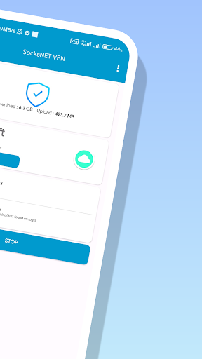 SocksNET VPN Schermafbeelding 2