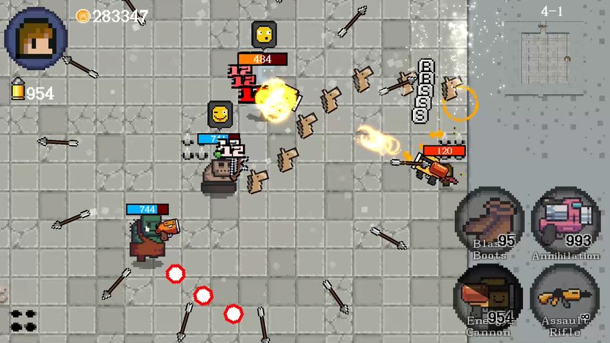 Tiny Warrior - Pixel Gun Schermafbeelding 3