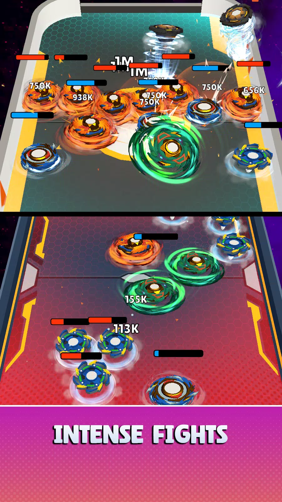 Spinner Infinity: Merge Battle Schermafbeelding 2