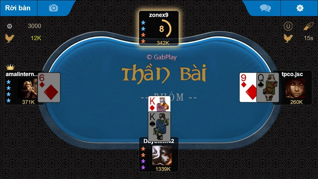 GabPlay Thần bài Screenshot 3