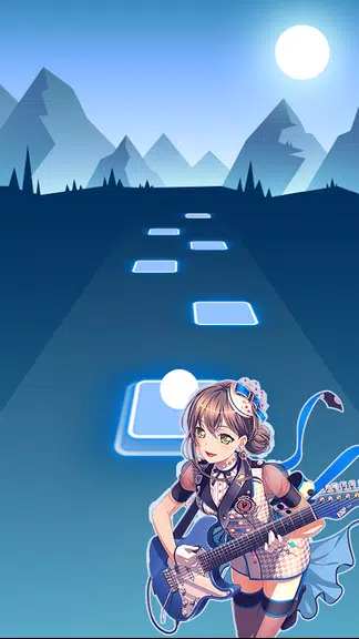 Anime Tiles Hop - Piano Music Captura de pantalla 4