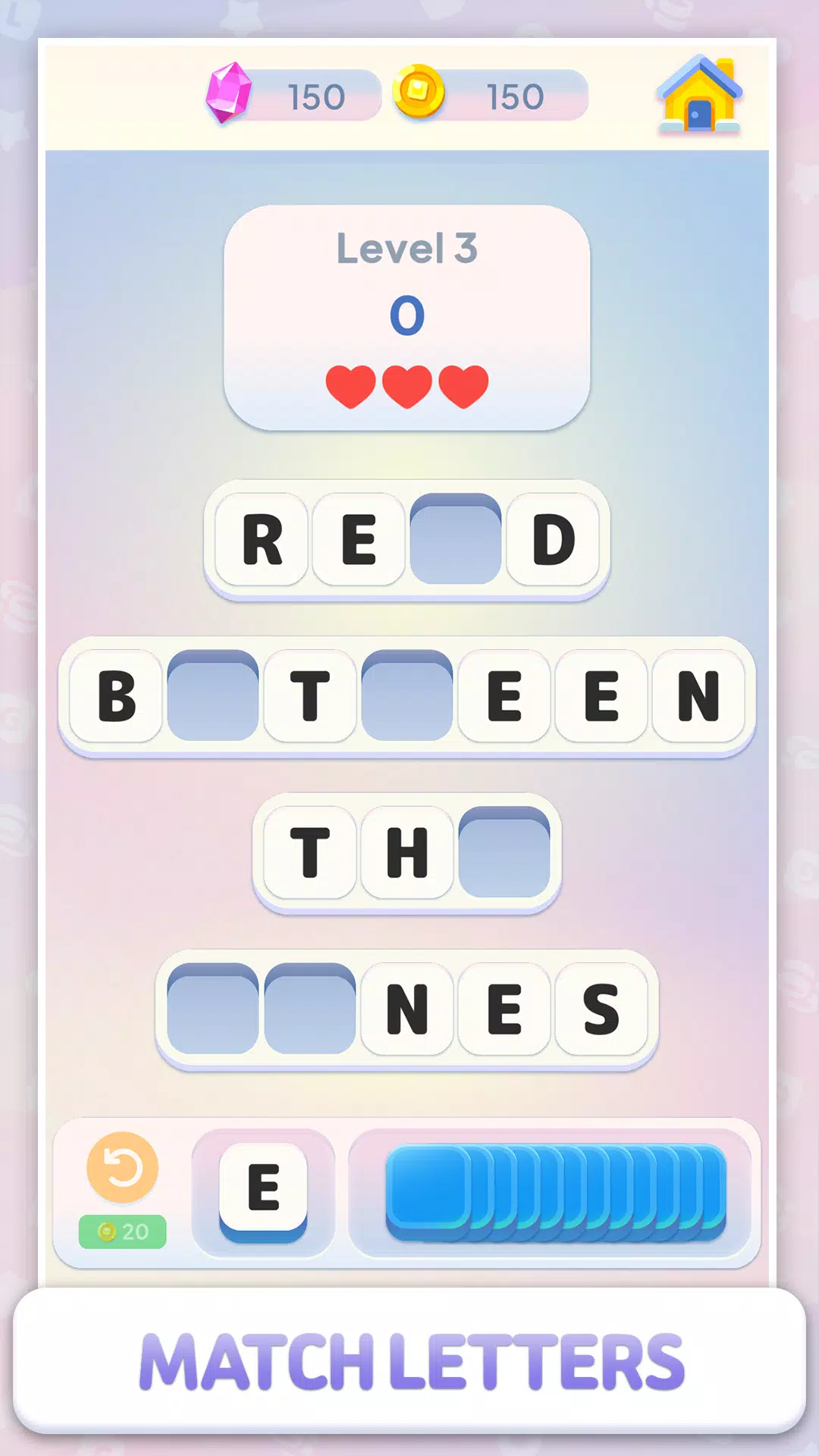 Letter Match スクリーンショット 1
