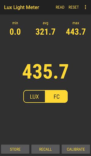Schermata Lux Light Meter Pro 4