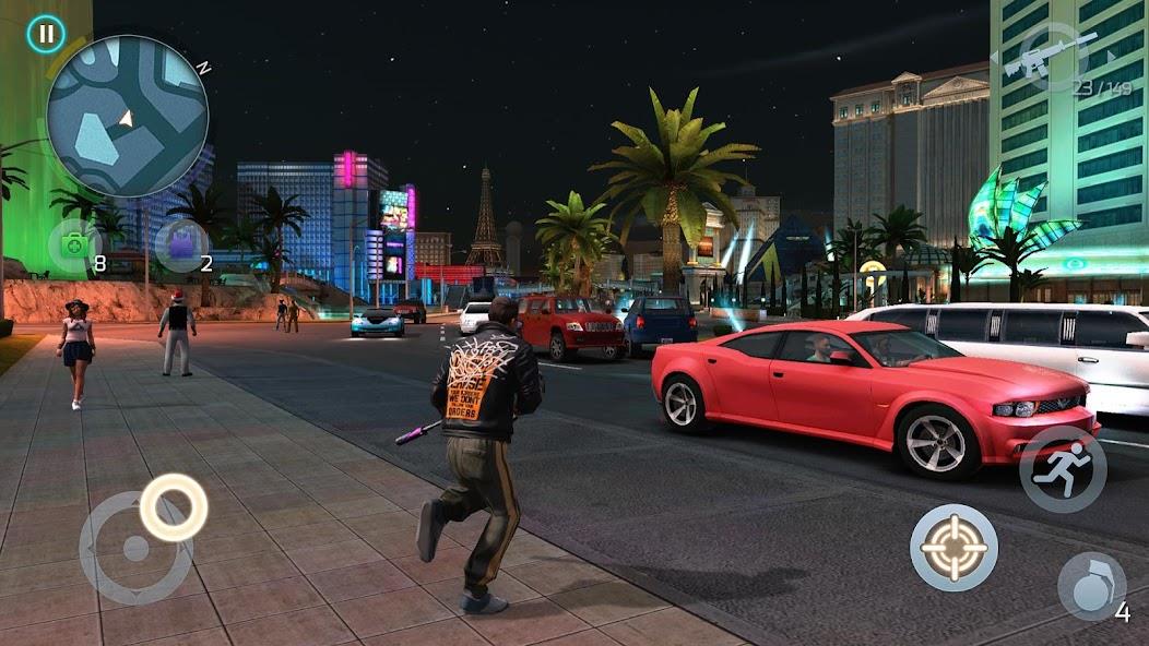 Gangstar Vegas: World of Crime Mod ဖန်သားပြင်ဓာတ်ပုံ 1