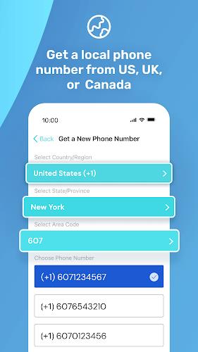 PingMe Second Phone Number App Ekran Görüntüsü 3
