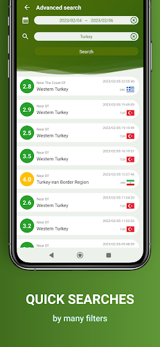 Earthquakes Near Me Capture d'écran 2