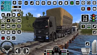 Euro Truck Simulator 3D - Real Tangkapan skrin 2