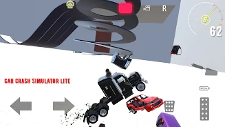 Car Crash Simulator Lite ဖန်သားပြင်ဓာတ်ပုံ 1