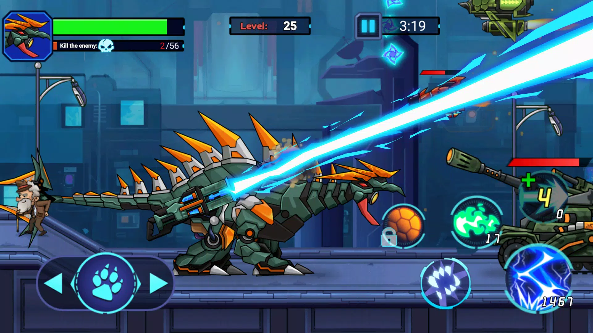 Mech Dinosaur War Ảnh chụp màn hình 2