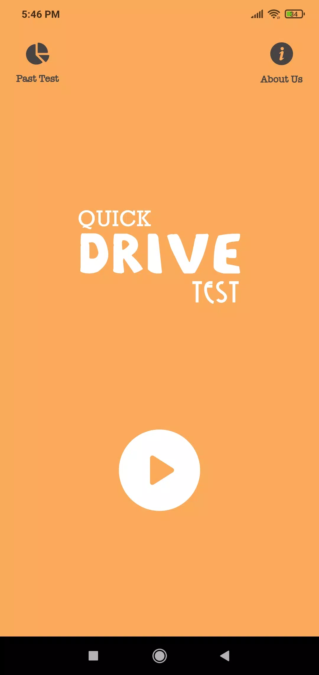 Quick Drive Test Screenshot 1