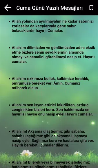 Cuma Mesajları Скриншот 3