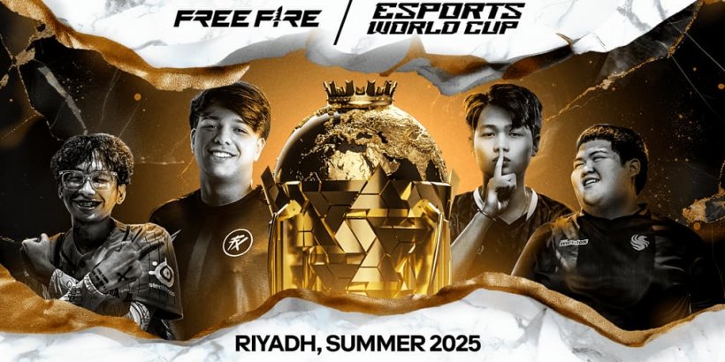 Free Fire se une a la programación de la Copa Mundial de Esports de 2025 como un evento enormemente popular que regresará