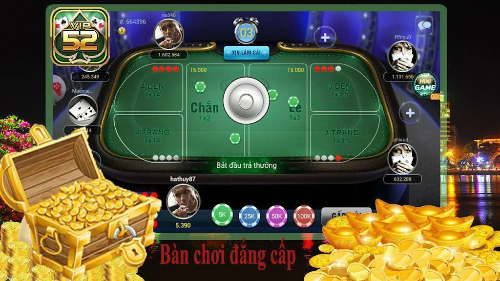Game danh bai - Danh bai doi thuong Vip52 ဖန်သားပြင်ဓာတ်ပုံ 2