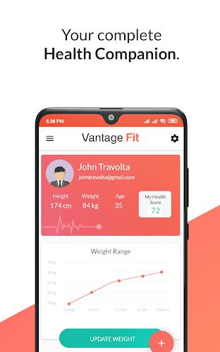 Vantage Fit Captura de pantalla 2