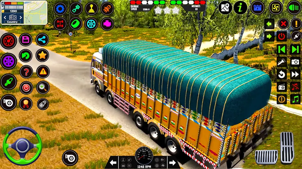 Offroad Cargo Truck Simulator ภาพหน้าจอ 4