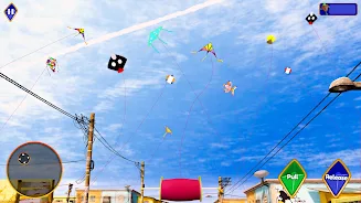 Pipa Layang Kite Flying Game Ảnh chụp màn hình 4