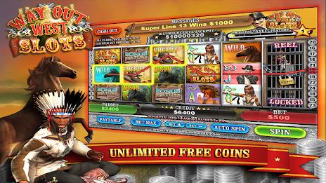 Way Out West Slots ဖန်သားပြင်ဓာတ်ပုံ 4