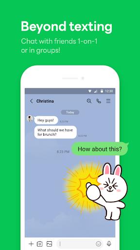 LINE: Calls & Messages ภาพหน้าจอ 1