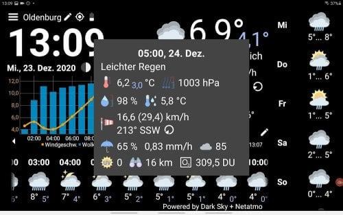 WhatWeather Pro Schermafbeelding 4